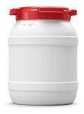 Lubrisolve a Tambour col large en plastique etanche 6 litres Approuve par les Nations Unies