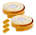 2000 Nezyo Pieces Tickets de Boissons Gratuites Buffet Restaurant etiquettes du Prix para Magasin Jetons Detachables Ticket Vestiaire pour Fete Mariage Club Bar evenementJauneWertmarke