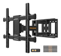 Support Mural Perlegear TV destine a ecrans 3784 Pouces Jusqu'a 60KG Fixation TV Murale Inclinable ainsi que Orientable Max VESA 600x400mm Accroche TV Mural