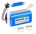 4000mAh LiION Batterie pour Proscenic 850T 850P pour Ultenic D5/D5s/D5 Pro destine a Honiture G20 pour Venga 3000 3001pour Lubluelu SL61/SL60D destine a Lefant T700 pour Bagotte BG600 BG750 Max