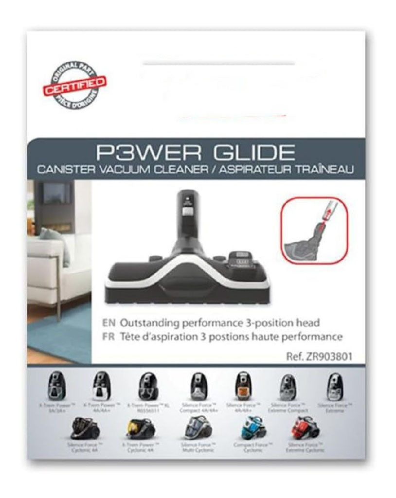 Aspirateur Brosse Rowenta Power Glide ZR903801 Noir